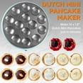 thumbnail image 2 of Sartén eléctrica para hacer panqueques Baker's Friend con forma de mini tortitas, 2 of 6