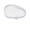 White L, variant on Heart-Shaped Clear Hard Shell Zipper Case, Heart Shaped Makeup Bag, Toiletry Bag Travel Makeup Organizer With Zipper, Travel Cosmetic Bag Gift For Women, Mom, Girlfriends, Her (White M)