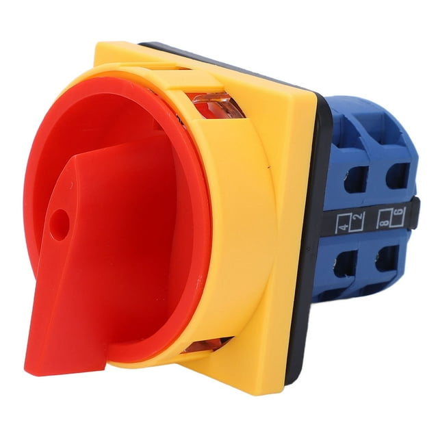 Interruptor De Cambio De Leva Giratoria, Interruptor Selector De Conductividad Eléctrica Fuerte AC240V 440V Para Control De Dispositivos Industriales Cergrey Changeover Selector Switch