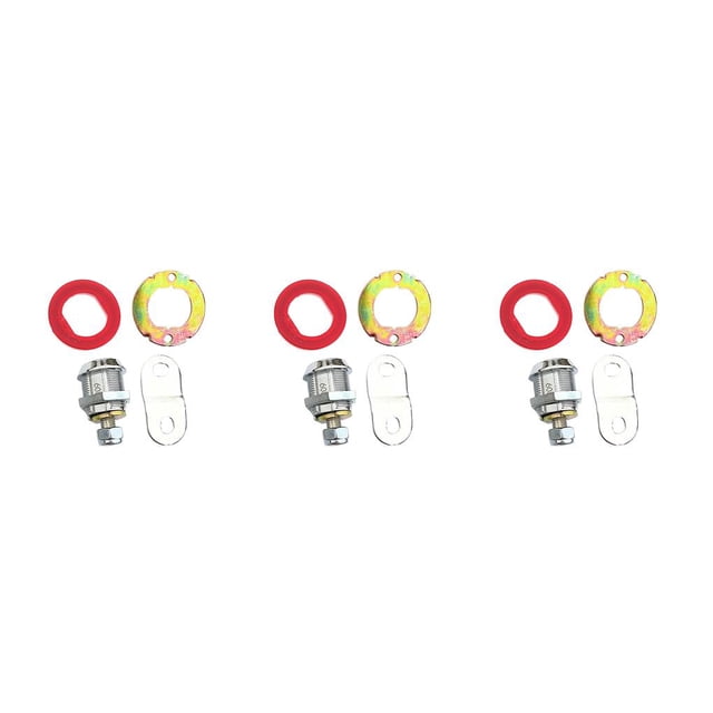 Monstrate Cerradura Universal para juegos de salón recreativo que funciona con monedas, máquina expendedora de repuesto, pestillo para armario, Type1 NO1