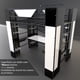 thumbnail image 2 of Litera Bunk Station Ambientika Modelo X con escritorio blanco, 2 of 7