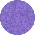 thumbnail image 1 of Ahgly Company Machine Washable Indoor Round Transitional Purple Mimosa Purple Area Rugs, 7' Round, 1 of 7
