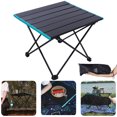 thumbnail image 4 of Table Pliante, Table de Camping, Table de Camping Pliable pour Pique-Niques de Camping, 4 of 8