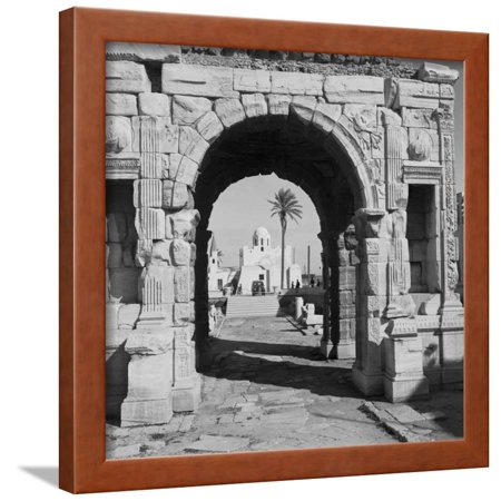 The Arch of Marcus Aurelius Framed Print Wall Art