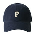 thumbnail image 7 of Men and Woman's Baseball Caps Adjustable Casual Embroidered Letter P Cotton Sun Hats Unisex Solid Color Visor Hats Classic Baseball Dad Hat Embroidered Initial Letter Low Profile Hat Cap, 7 of 7