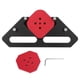 thumbnail image 2 of Arc Corner Positioning Template Black 6061 Aluminum Alloy Carpentry Woodworking Tool, 2 of 5