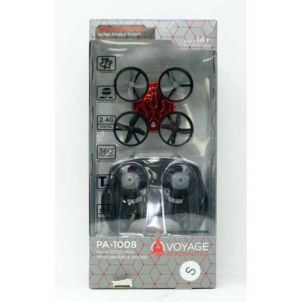 Voyage Aeronautics PA-1008 Palm Size High Performance Drone Indoor