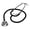 Black, variant on Ever Ready First Aid Dual Head Stethoscope for Medical Doctors, 27" Purple