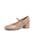 thumbnail image 1 of Zapatos Mary Jane de Tacón Cuadrado 5.5 cm Nude para Mujer DREAM PAIRS, 1 of 7