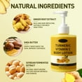 thumbnail image 4 of HHBEAUTY Turmeric Lotion for Spots - Natural Turmeric Skin Brightening Cream for Face & Body - Cleanse Skin, Fight Acne, Even Tone, Clear Scars, Sun Damage, & Discoloration - with Vitamin C, 4 of 6