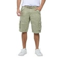 thumbnail image 5 of X RAY JEANS Men's Belted 12.5" Inseam Knee Length Cargo Shorts, Stone, 42, 5 of 8