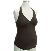 Maternity Halter Tankini Two-Piece Swimsuit