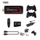 thumbnail image 1 of Super Console X Stick Mini consola de videojuegos con salida 4K, emulador de juegos WiFi con gamepads dobles, 128G, enchufe de la UE Yuarrent EL003451-02B, 1 of 2