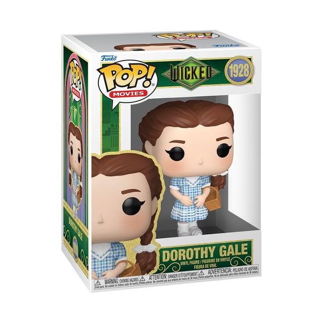 Funko Pop! Películas: Wicked Pt. 2 - Dorothy Gale - Figura de vinilo coleccionable - Idea de regalo - Mercancía oficial - Juguetes para niños y adultos - Fanáticos del cine - Figura para coleccionista