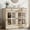 wood color, variant on Ataucjin 35.4" Sideboard Buffet Cabinet with Glass Doors,Buffet Sideboard Kitchen Sideboard Cabinet Buffet Table with Drawer,Kitchen Coffee Bar Cabinet Modern Sideboard Buffet for Living Room,Dining