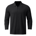 thumbnail image 5 of Hauaitttt Lightweight Mesh Zip Long Sleeve Tee for Men – Breathable Ice Silk Athletic Style Comfortable Fit and Quick Drying T Shirts plus Size Men, 5 of 5