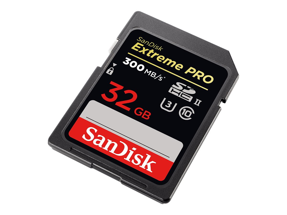 SDSDXDK-032G-GN4IN C10 4K 8K SanDisk 32GB Extreme PRO SDHC UHS-II Memory Card SD Card Full HD Video U3 V90 