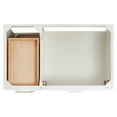 thumbnail image 5 of Ariel Stafford 36 Inch Single Sink Base Cabinet Right Offset In White, 5 of 9