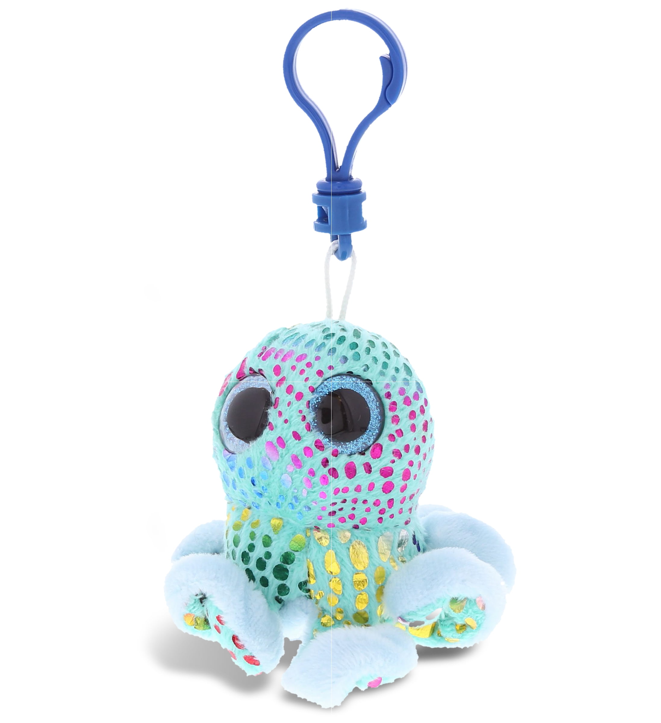 octopus plush keyring