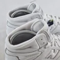 thumbnail image 3 of $140 New Balance Mens 10.5 650 Shoes White Grey BB650RWW EU 44.5 Triple White, 3 of 5