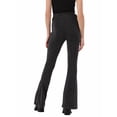 thumbnail image 3 of No Boundaries Lurex Flare Pants, 31” Inseam, Women’s and Women’s Plus, 3 of 5