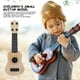 thumbnail image 1 of Modelo de guitarra pequeña para niños, cuerda de ukelele ajustable, juguete para niños, regalos de vacaciones, 1 of 5