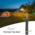 thumbnail image 4 of Perimeter Alarm Perimeter Trip Alarm Easy Installation Trip Wire Alarm Device for Camping Property Safety, 4 of 8