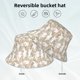 thumbnail image 2 of Fotbe Retro Bunny Flower Sombrero Tipo Pescador con Estampado – Sombrero de Sol de Algodón de Moda para Playa, Golf, Pesca, 2 of 6
