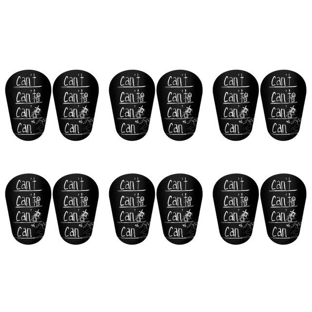 Guard Soccer Shin Pad Football Shin Anti Slip para niños para niños (8x5 cm) Negro