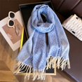 thumbnail image 5 of Bufanda de imitación de cachemira para mujer 2024, bufandas cálidas de marca de lujo para invierno, chales a cuadros para mujer, abrigo grueso de estilo británico cálido para hombre, 5 of 5