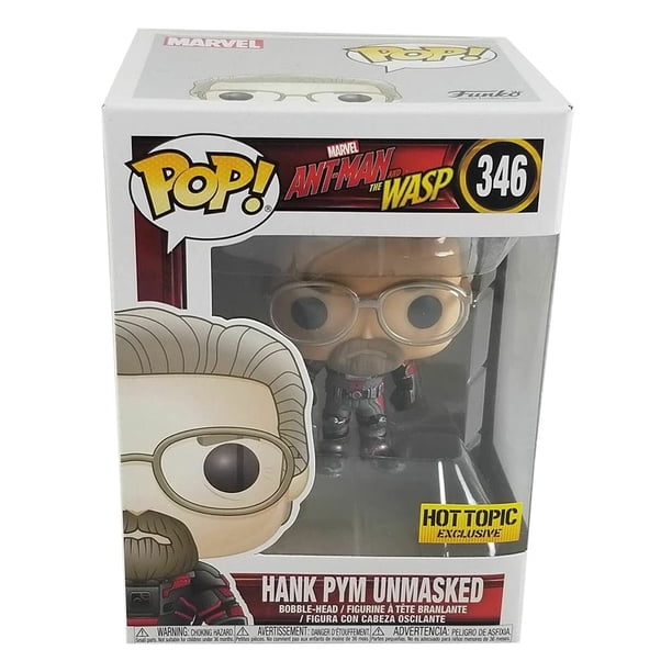 Funko Pop! Marvel #346 Ant-Man & The Wasp Unmasked Hank Pym (Hot Topic Exclusive) Funko -