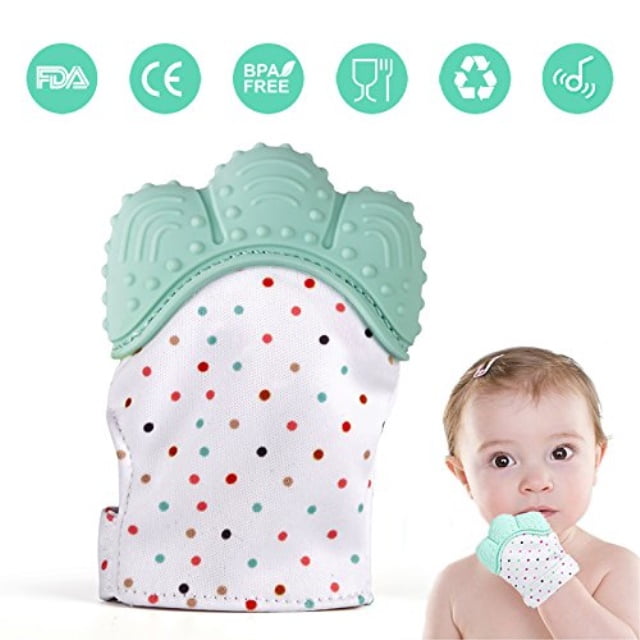 baby teething mitten, lintelek baby selfsoothing pain relief hand