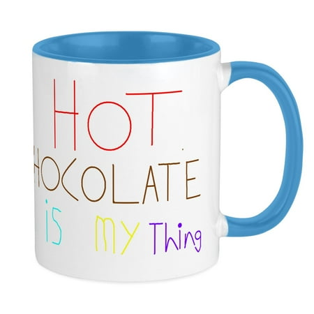 

CafePress - Large Hot Chocolate Mugs - Ceramic Coffee Tea Novelty Mug Cup 11 oz