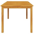 thumbnail image 4 of vidaXL Dining Table Brown Solid acacia wood Large Durable Dining Table, 4 of 5