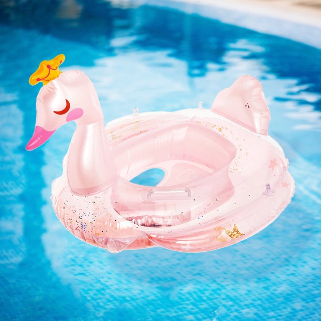 PVC Lifebuoy Smooth Children Swim Ring Resistente al desgaste Unisex para vacaciones de verano FLhrweasw Nuevo