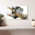 thumbnail image 2 of Elephant Stock Matrix Undulation I Wall Art - Horizontal Canvas Wall Art - Living Room Wall Decor - Abstract Canvas - Black And Gray Decor By Jennifer Goldberger - 12" x 8", 2 of 4