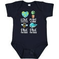 thumbnail image 3 of Inktastic Earth Day Plant a Tree Save the Bees Save the Seas Love Your Mother Earth Boys or Girls Baby Bodysuit, 3 of 5