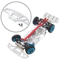 thumbnail image 4 of Defensa delantera metálica para coches de rally RC Wltoys RC01 K989 K999 K969 K979 a escala 1:28 Plata, 4 of 7