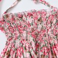 thumbnail image 4 of WEAIXIMIUNG Robes d'Été pour Filles Vêtements d'Été Princesse Enfant Bretelles Froncées Fleurs Robe Bébé Robe Fillette Florale Robe et Jupe pour Filles 90, 4 of 5