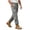 A-Gray, variant on Cargo Pants for Men, Lightweight Multi-Pockets Outdoor Hiking Pants Elastic Waist Straight Leg Work Pants, Size M-3XL
