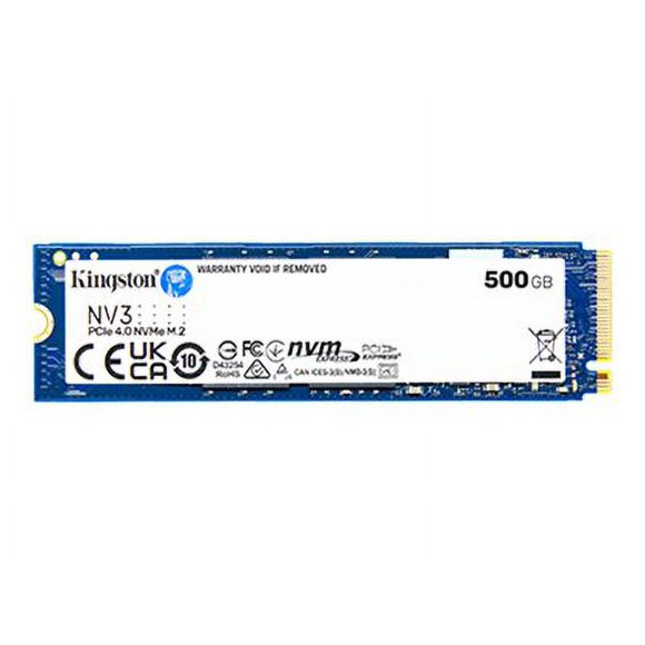 Kingston NV3 - SSD - 500 GB - internal - M.2 2280 - PCIe 4.0 x4 (NVMe)