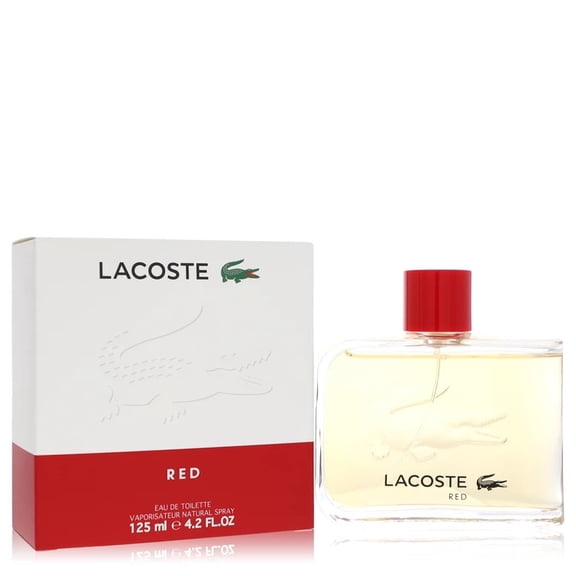 Lacoste Red by Lacoste, 4.2 oz Eau De Toilette Spray for Men