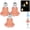 Orange x3, variant on Solar Tulip Outdoor String Lights, Waterproof Solar Outdoor String Hanging Lights, LED Tulip Garden Decorative Lights, Flower Light for Patio, Backyard, Fence, Balcony, Yard (Mix 9)