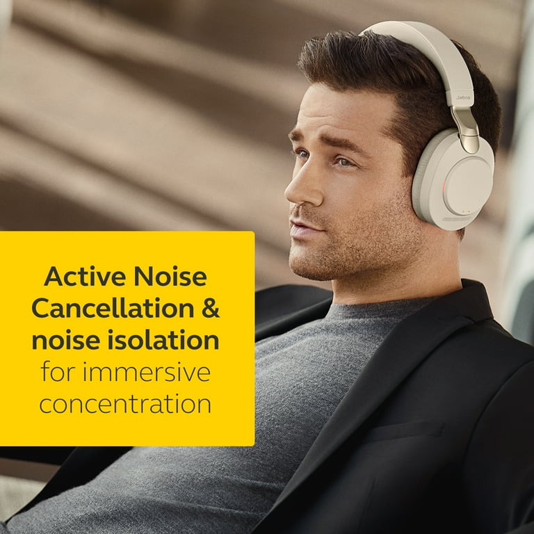 Jabra Evolve2 85 - USB-C MS Teams Stereo - Beige Wireless Headset