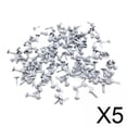 thumbnail image 1 of 5x200x Mini Brads Sujetadores De Papel Decoración De Hierro Para Manualidades De álbumes De Recortes, 1 of 8