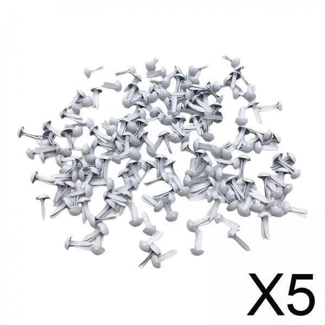 5x200x Mini Brads Sujetadores De Papel Decoración De Hierro Para Manualidades De álbumes De Recortes