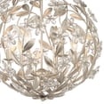 thumbnail image 2 of MSL-316-SA Crystorama Lighting Marselle - 6 Light Pendant-23 Inch Tall and 22 Inch Wide-Antique Silver Finish, 2 of 8