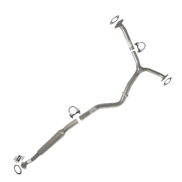Northeastern Exhaust | Stainless Steel Resonator Assembly Compatible for Subaru Forester 2009-2013 | Subaru Impreza 2008-2011 2.5L | Free Gaskets, Clamps, and Spring Bolt Kit Included
