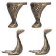 thumbnail image 3 of Piernas de Muebles, Fuerte Duradero, Fácil de Limpiar, Protector de la ONU de Esquina de Pierna Antigua y Práctica Práctica para Camas, 3 of 7