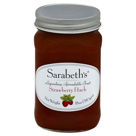 Sarabeth's Fruit Spread, Strawberry Peach, 18 Oz